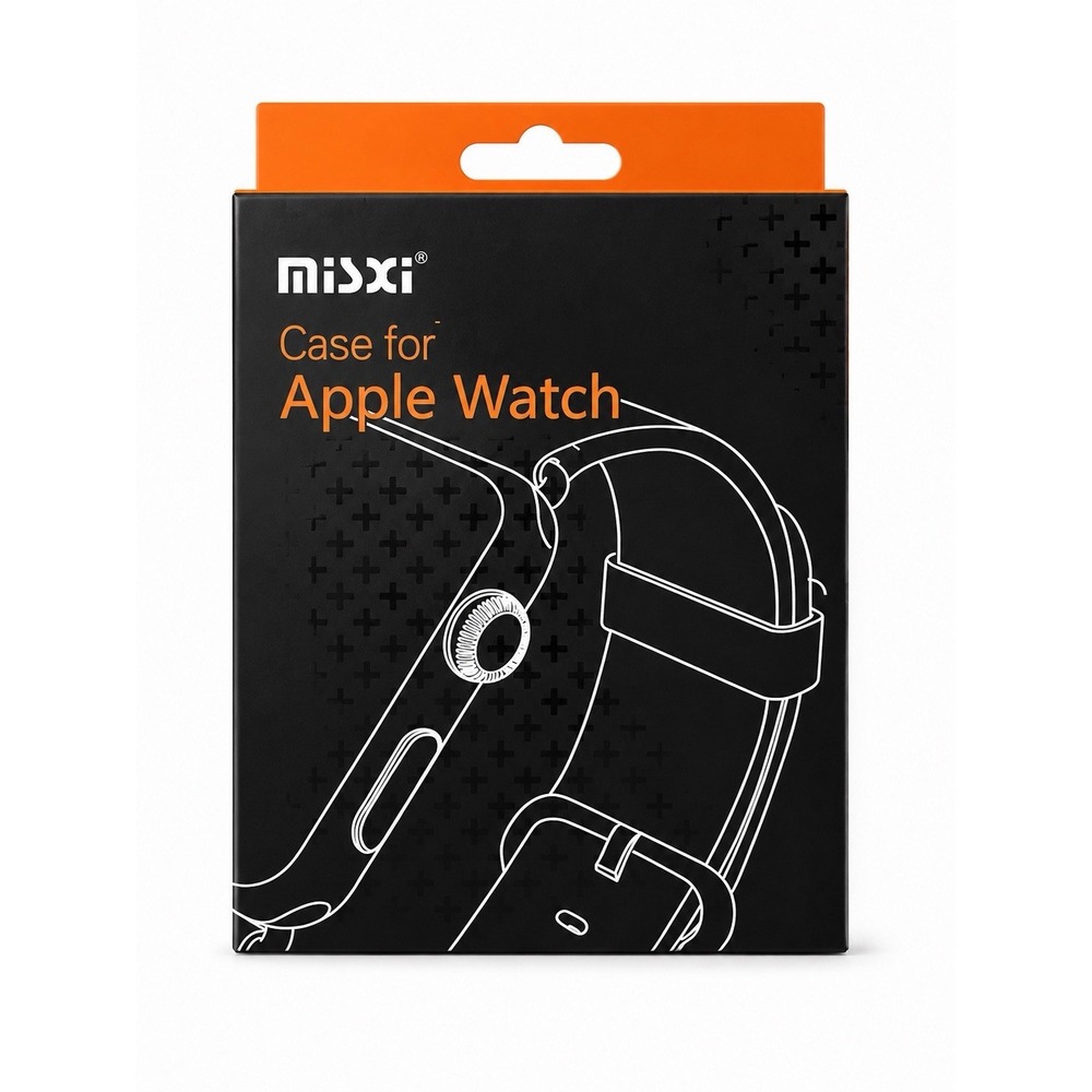 New Mixi Transparent Hard Case for Apple Watch Ultra 2/Ultra 49mm (Pack of 2)
